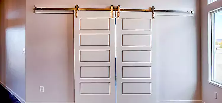 Glass Barn Door with Installation Hardware Kit Manchester