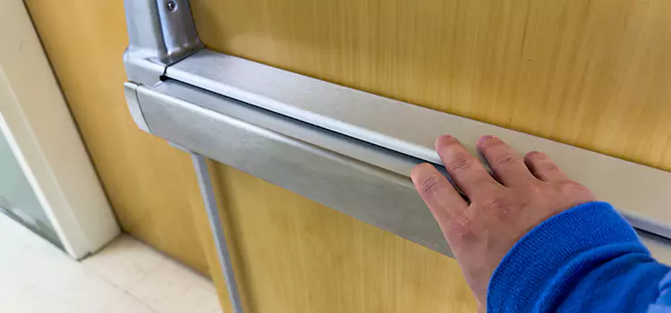 Installing a Push Bar on a Door Manchester